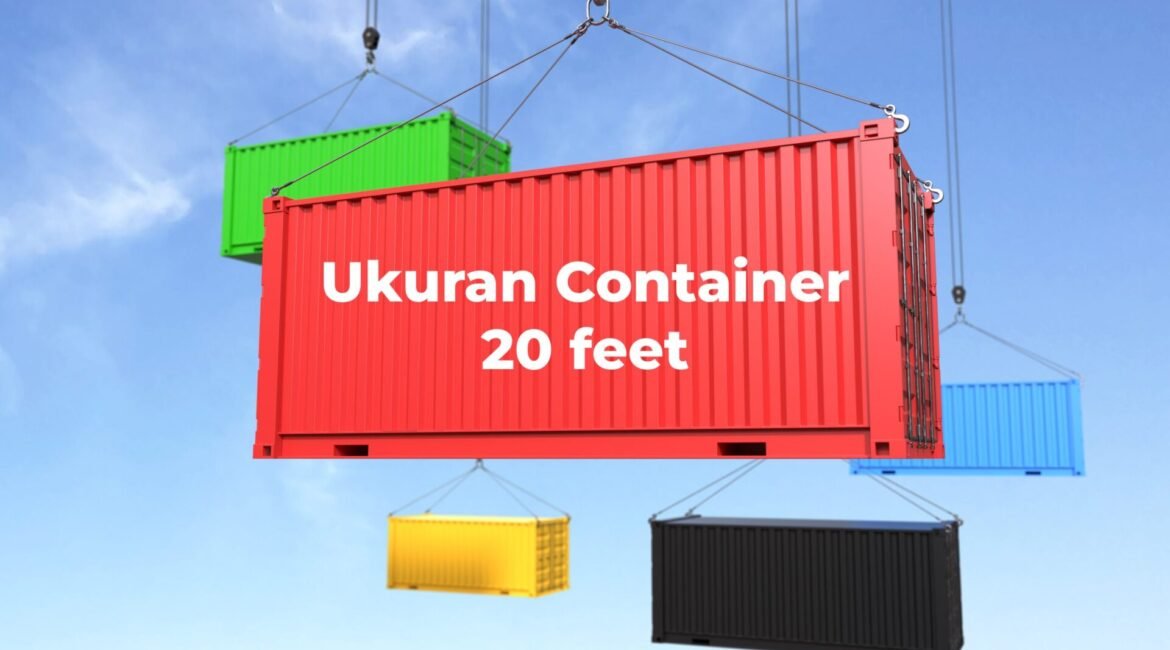 panjang container 20 feet