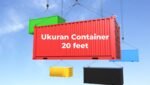 tinggi container 20 feet